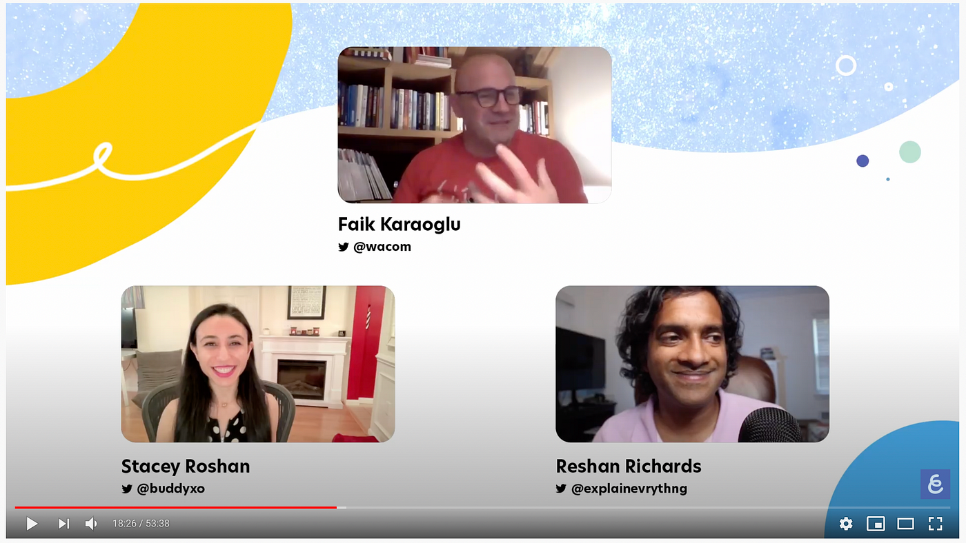 Tips for Creating #Flipclass Videos with @ExplainEverything's  @ReshanRichards & @Wacom's Faik Karaoglu + An Exclusive Offer for Educators  🚨, by Stacey Roshan