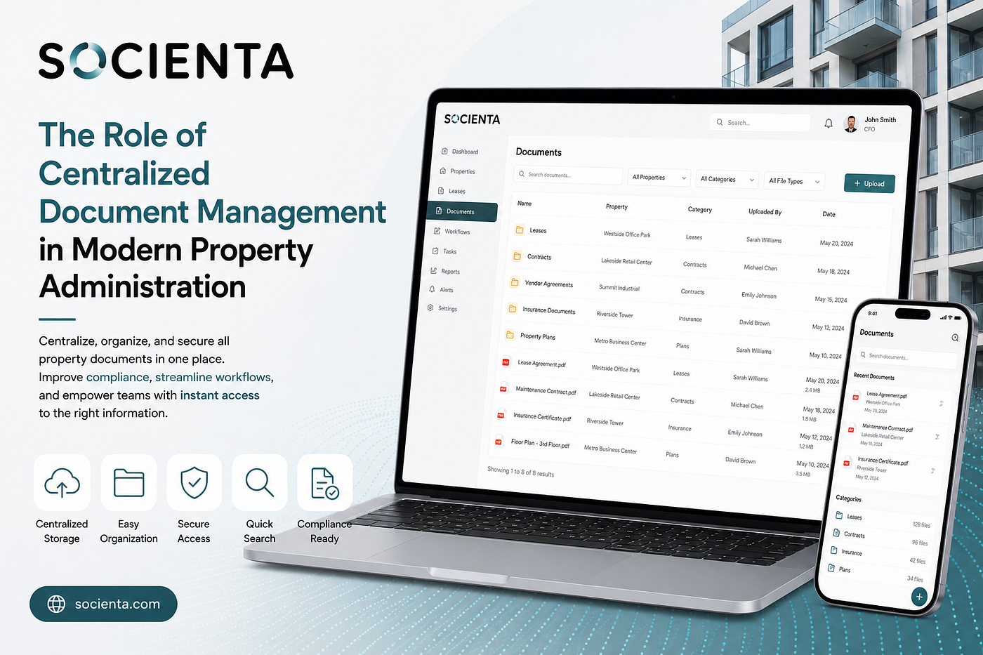 The Role of Centralized Document Management in Modern Property Administration