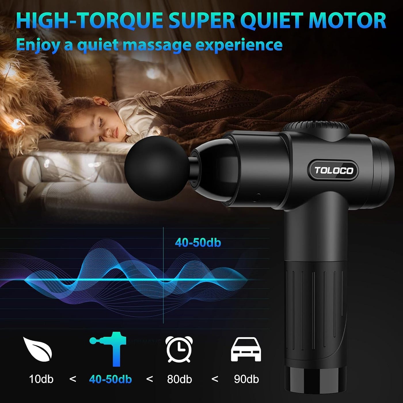 TOLOCO Massage Gun Review: Powerful Deep Tissue Relief for Athletes and Everyday Users