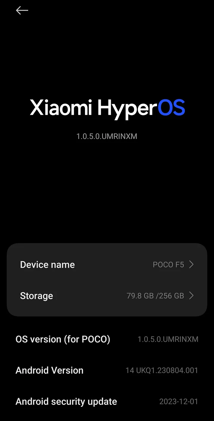 POCO F5 Pro　新品未開封 POCO F5 / POCO F5 Pro 発表！コスパに優れたフラッグシップが