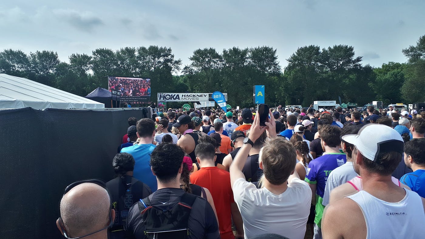 The start line (all photos by author)