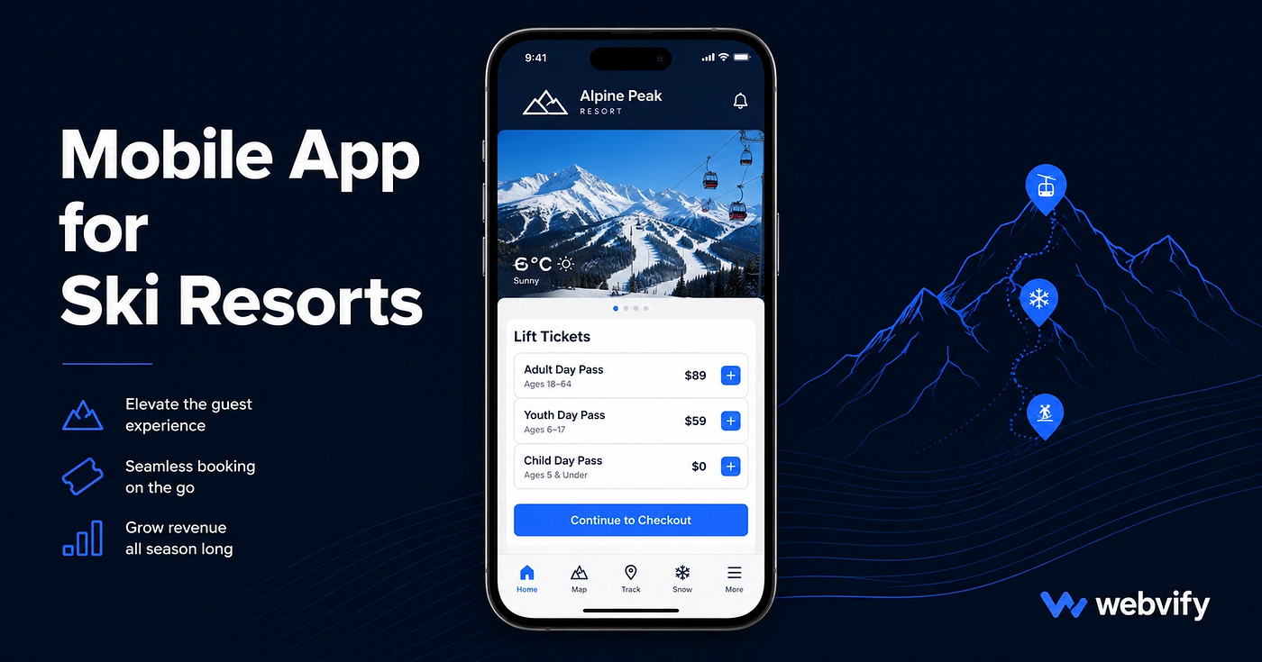 Mobile App for Ski Resorts: Keep Skiers Coming Back Every Season