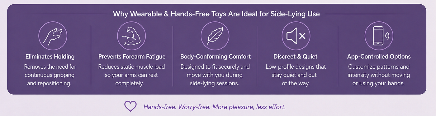 Why Wearable & Hands-Free Toys Are Ideal for Side-Lying Use
