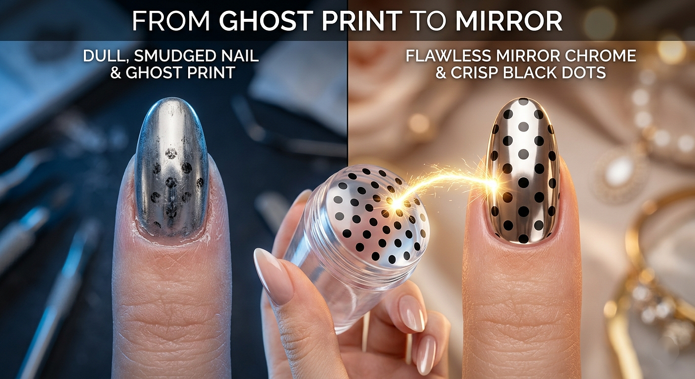 Nail Stamping Secrets: Perfect Dots & Chrome Every Time