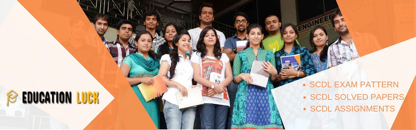 Get SCDL Exam Pattern & SCDL Solved Paper At Education Luck