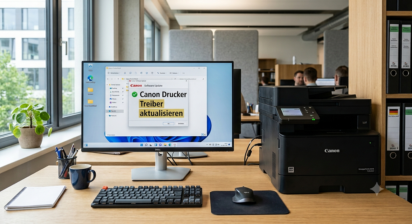 Canon Drucker Treiber aktualisieren — Treiber richtig updaten