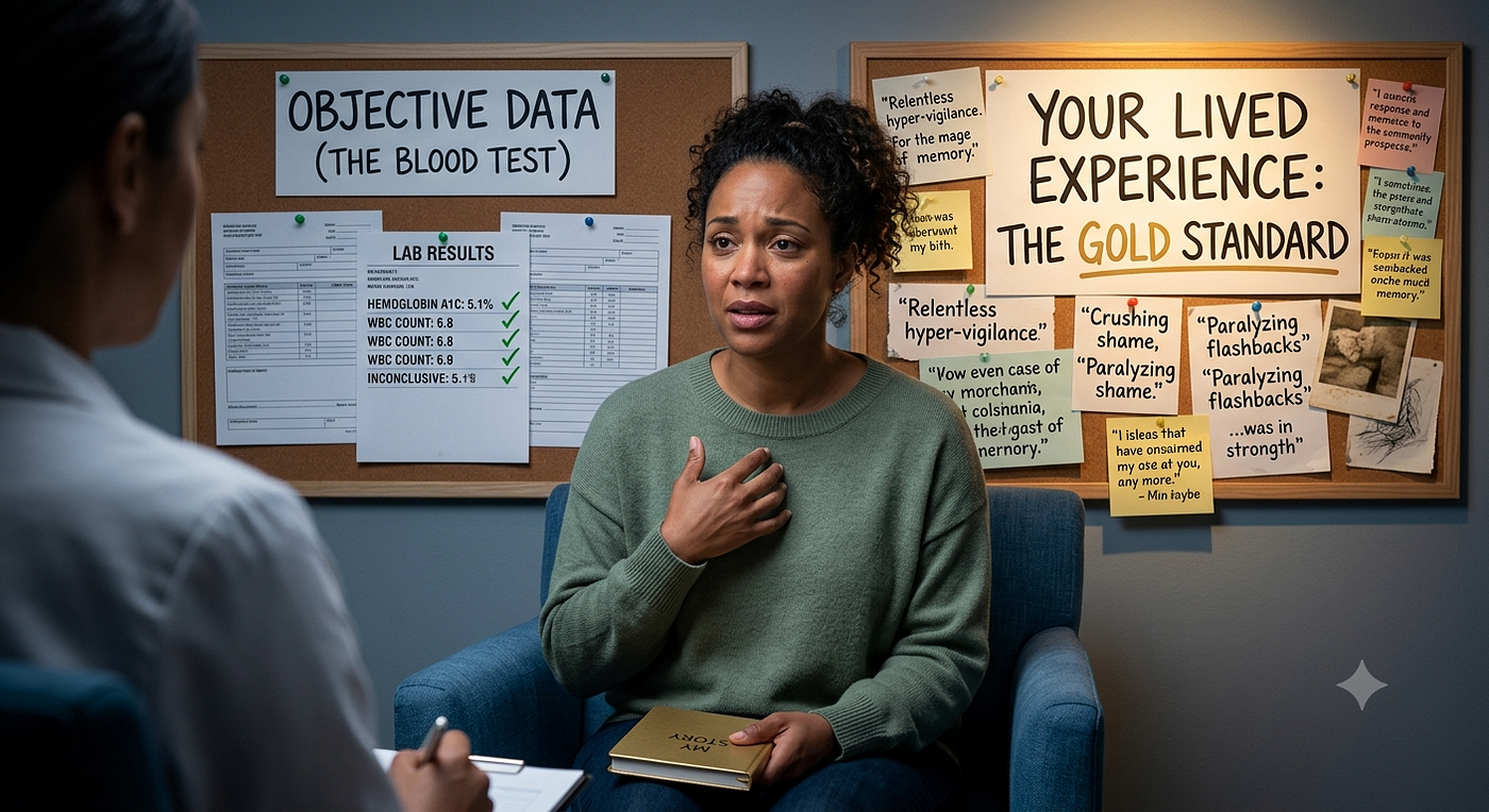 🩸 Beyond the Blood Test: Why Your Lived Experience is the Gold Standard