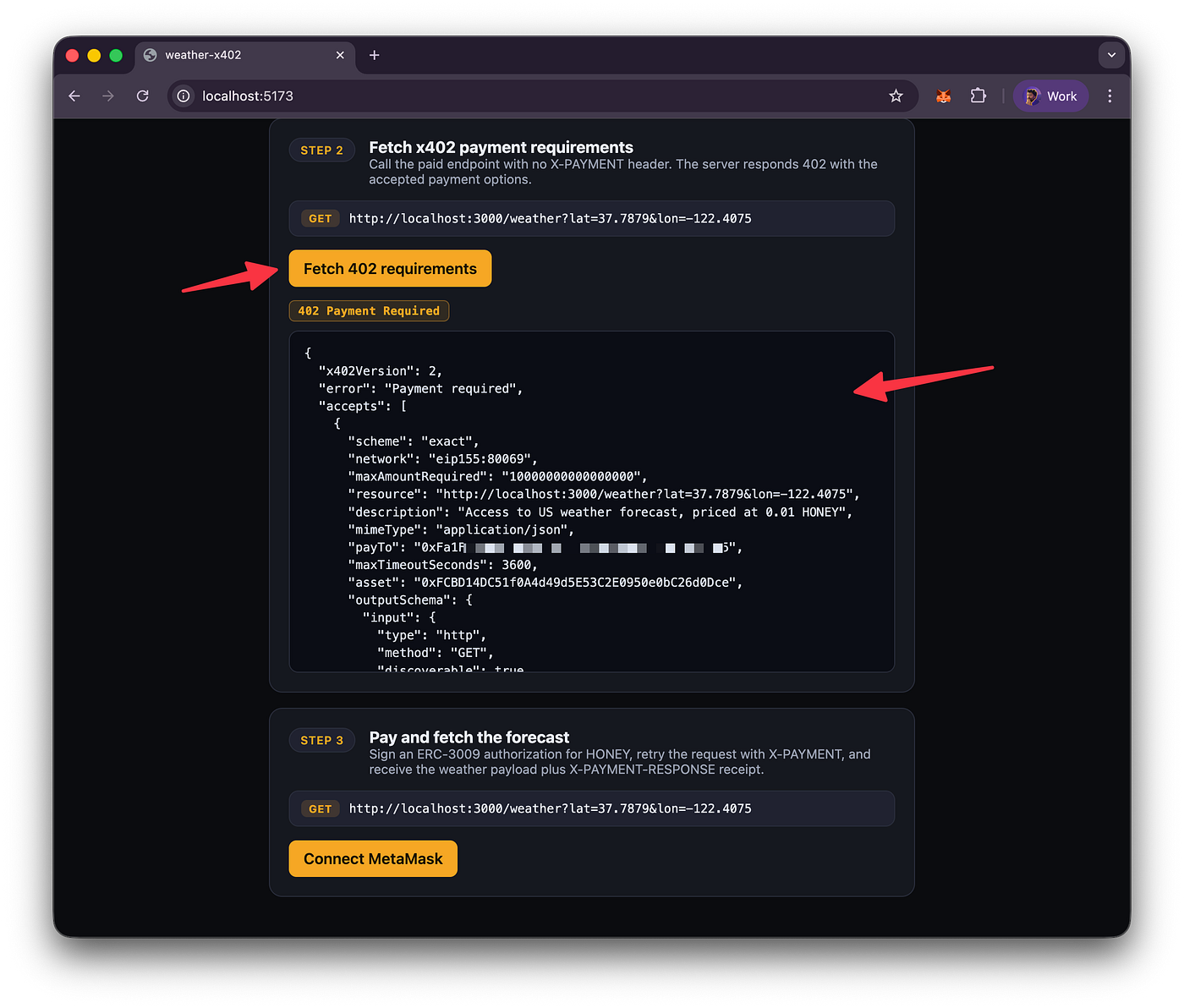 x402 API Endpoint Payment Instructions