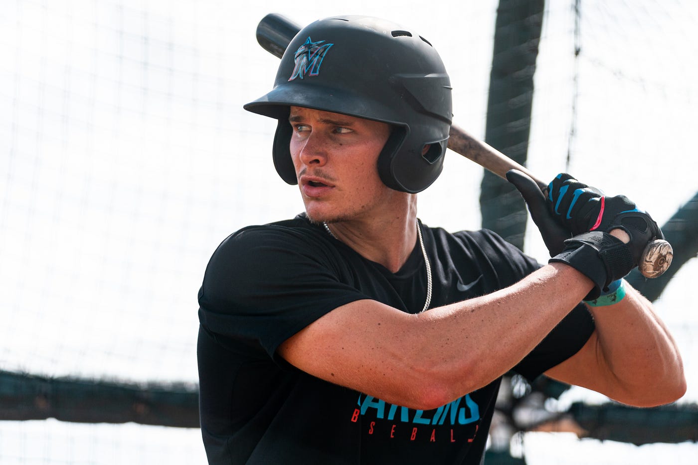 Griffin Conine forging own path in Miami Marlins' system