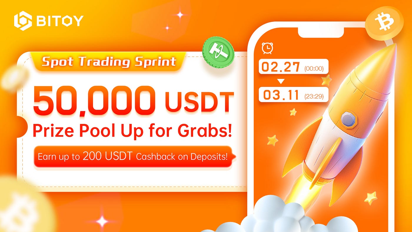50,000 USDT Calls: BITOY Spot Trading Contest Awaits Your Challenge! | by  BITOY Global | Medium