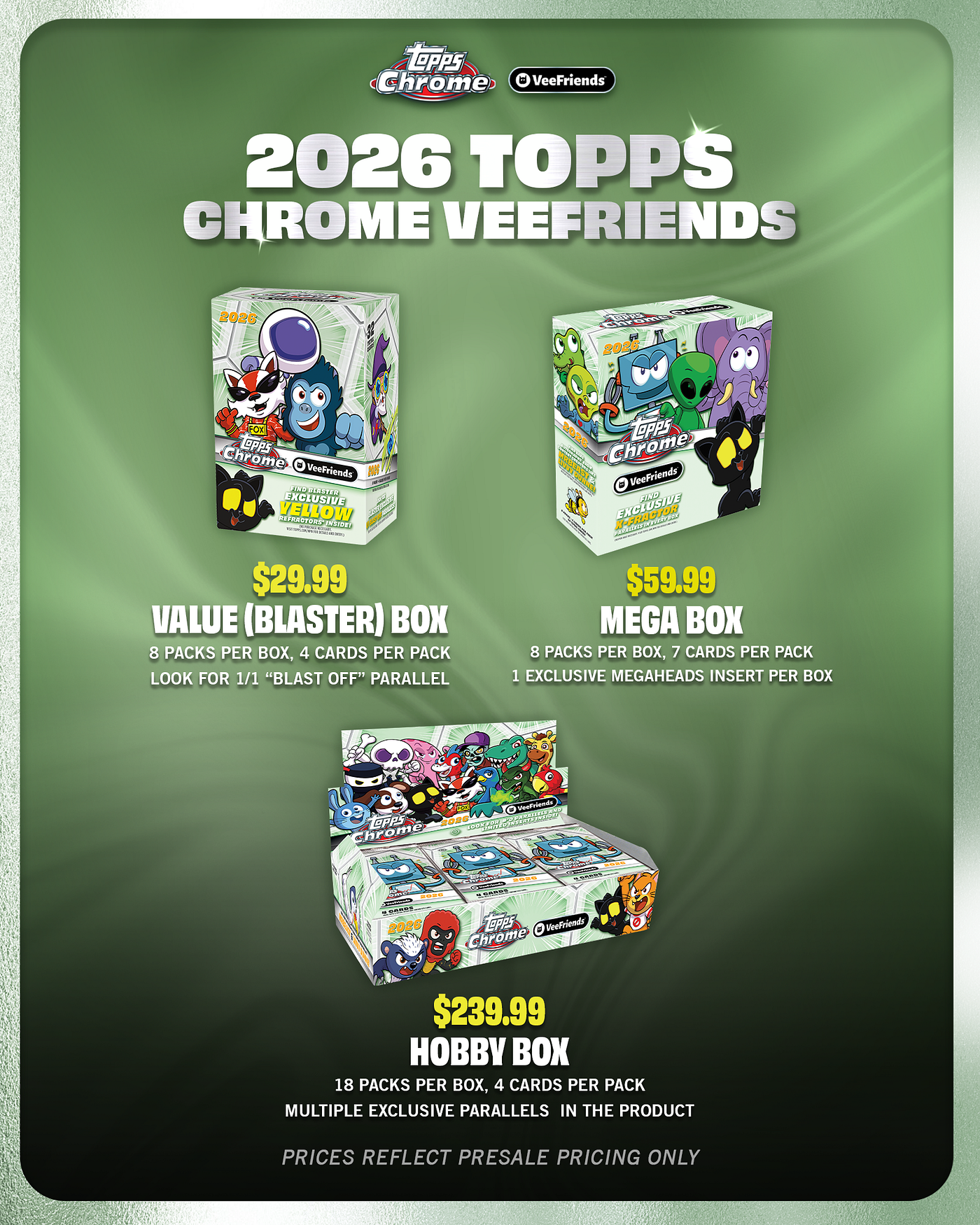 How To Buy 2026 Topps Chrome VeeFriends Before June 10th Launch