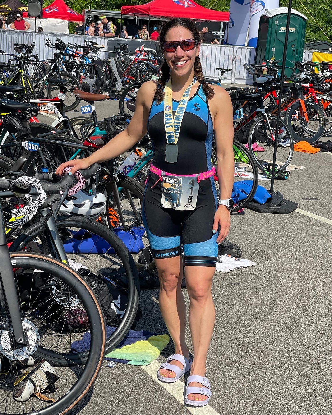 Here's How I Ignored David Goggins' Method to Win My First Triathlon, by  Kristina Jancar, In Fitness And In Health