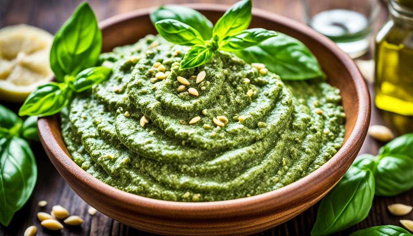 Pesto Perks Uncover Health Benefits of Pesto by Rand Boulay