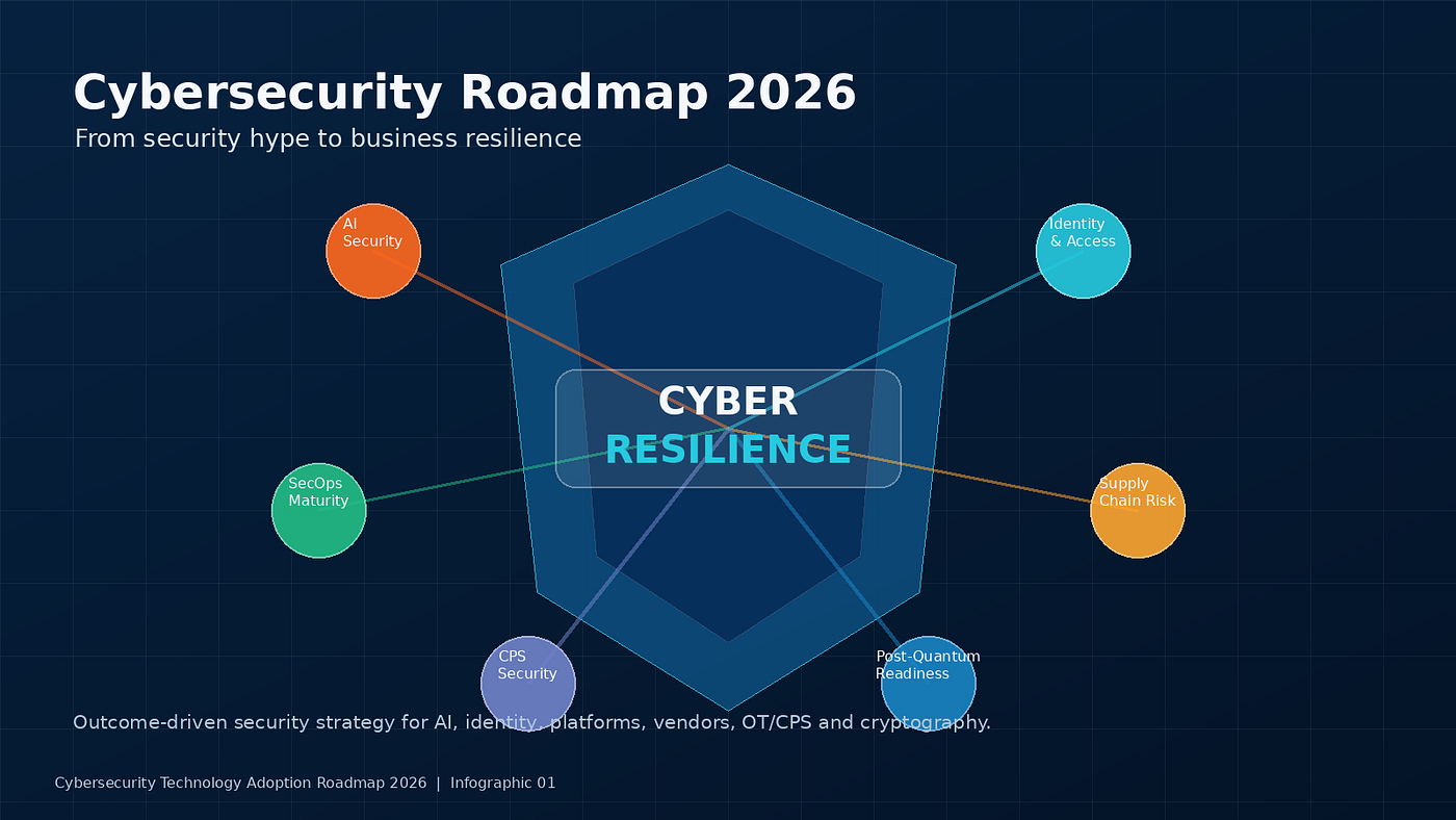 Cybersecurity Technology Adoption Roadmap 2026: From Security Hype to Business Resilience