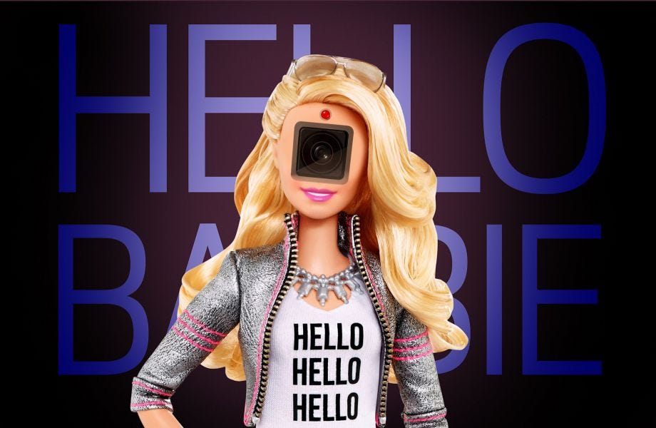 Hello Barbie The Ins and Outs of a Child s Favorite Toy by Privacy Shell Medium