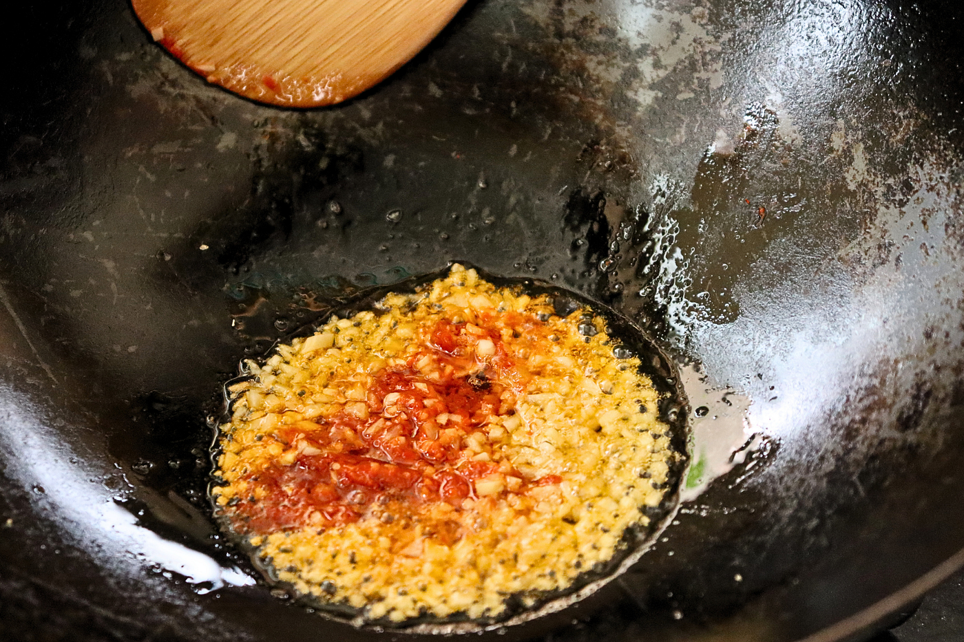 These ingredients burn easily, so keep a close eye on the heat.