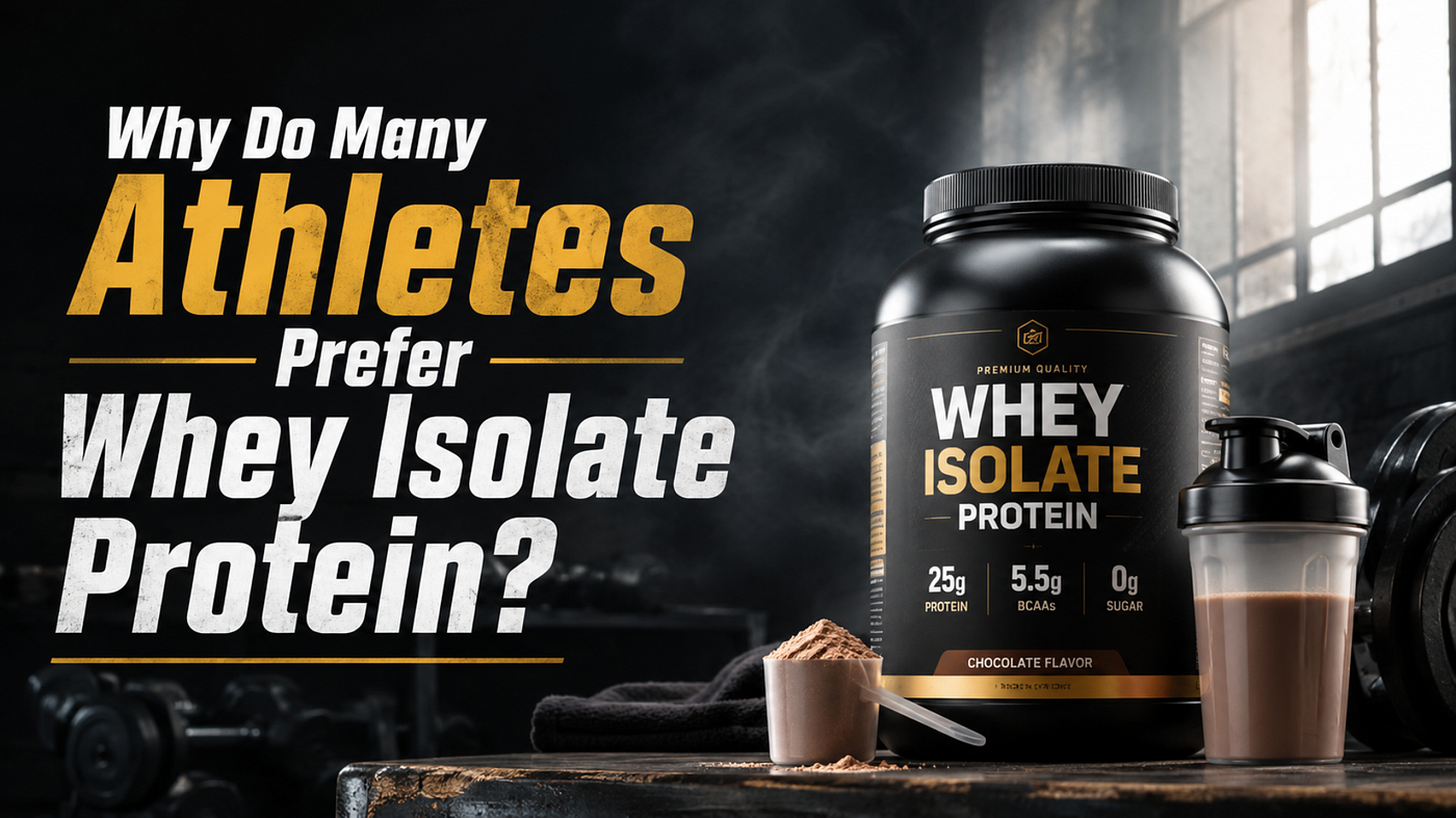 Why Do Many Athletes Prefer Whey Isolate Protein?