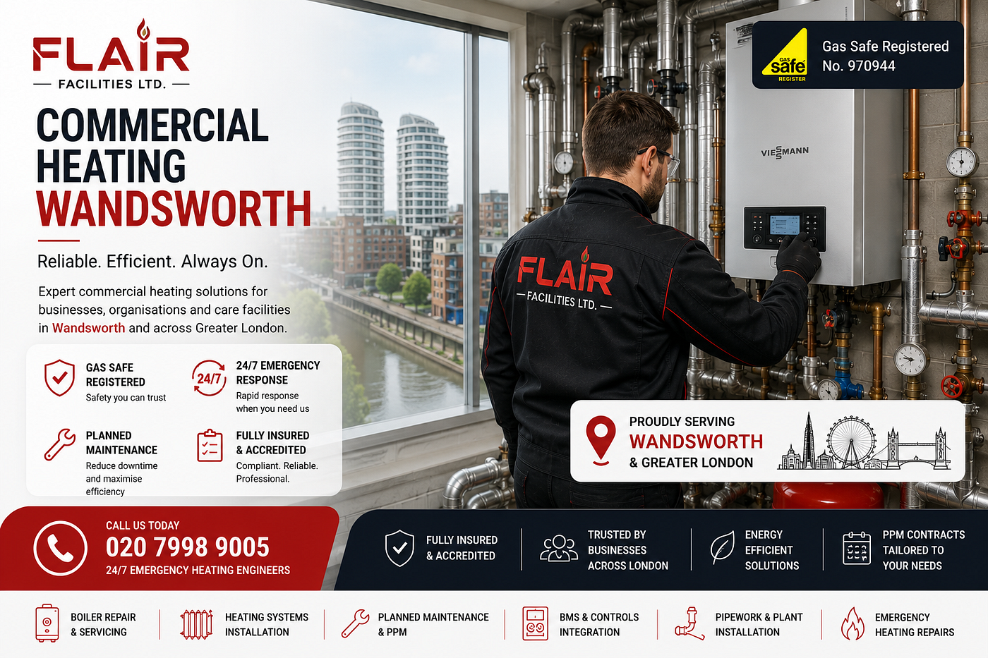 Commercial Heating in Wandsworth: Why Planned Maintenance Is Essential for Modern Commercial…