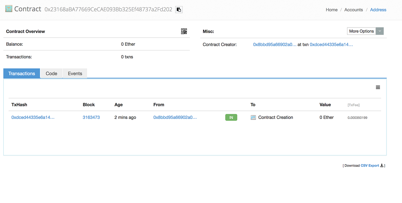 dApp] 이더리움 스마트컨트랙트 NodeJS로 개발하기. 앞으로 개인적으로 기록을 해야 될 일이 있으면 미디엄에 글을 올리고자… |  by JeungJoo Lee | Day34 Inc. | Medium