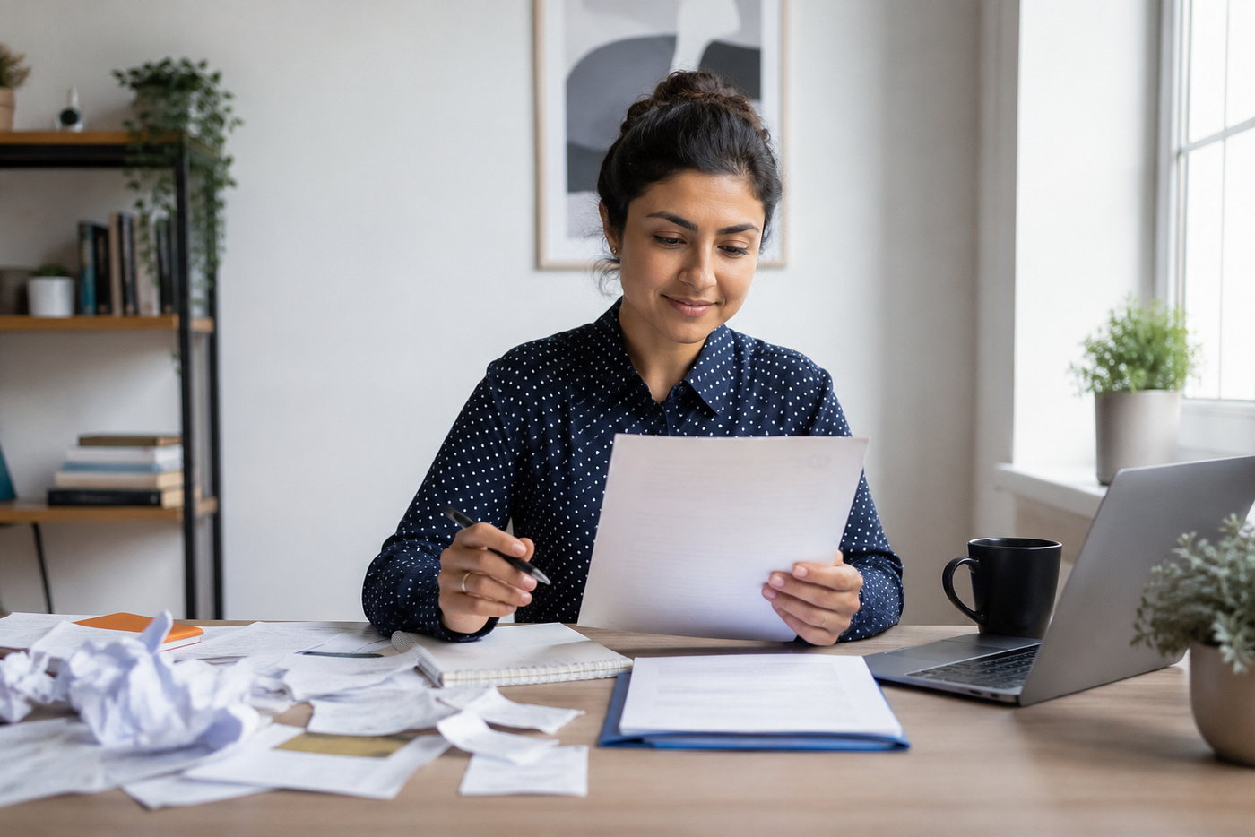 A consumer organizes receipts, notes, and order records into a professional complaint letter, demonstrating how AI-powered writing tools can help improve communication, resolve customer service issues, and advocate for consumer rights.