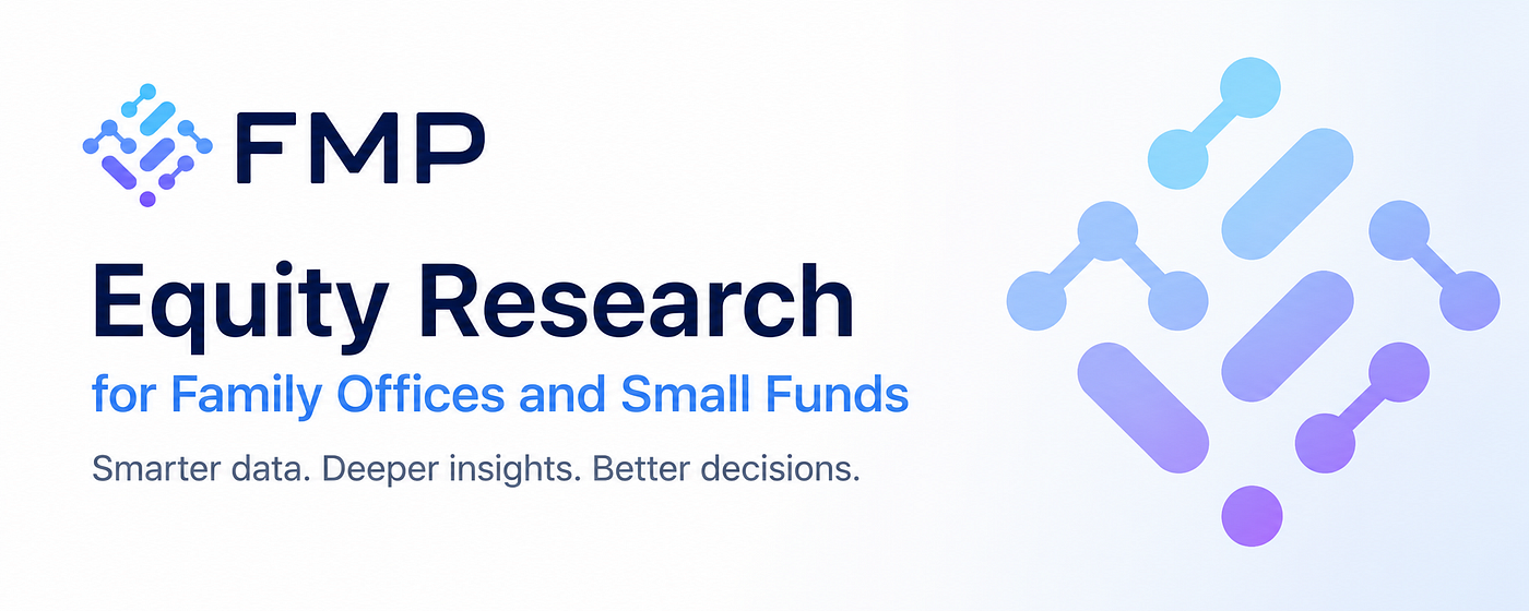 Equity Research for Family Offices and Small Funds with the FMP MCP Server