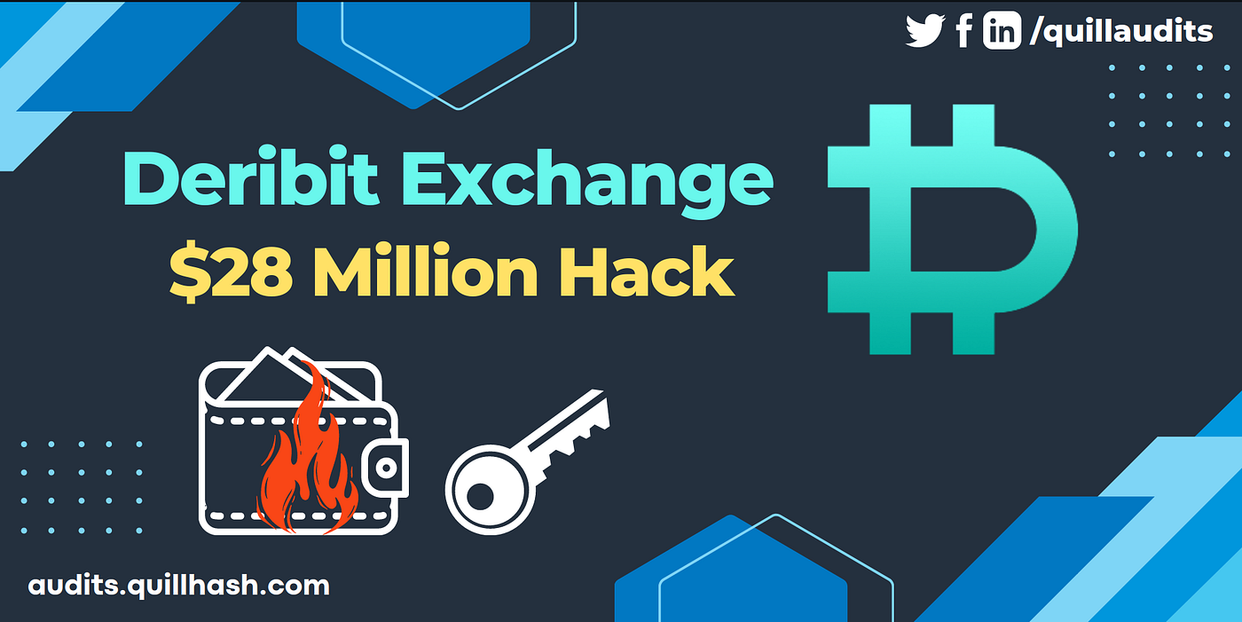 Deribit $28 Million Hot Wallet Hack Analysis | by QuillAudits Team | Medium  | Medium
