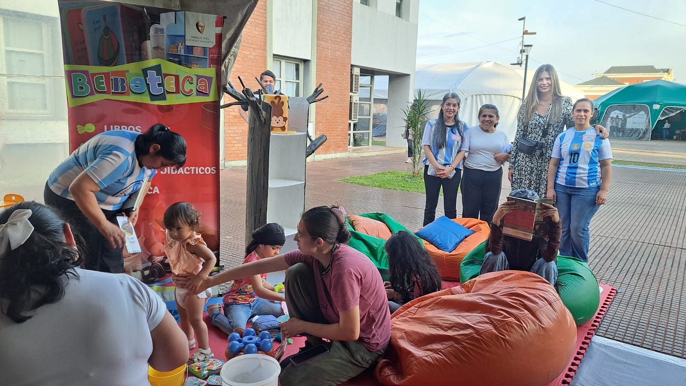 Sector de las infancias, propuesta con narracion en vos alta de cuentos para niños