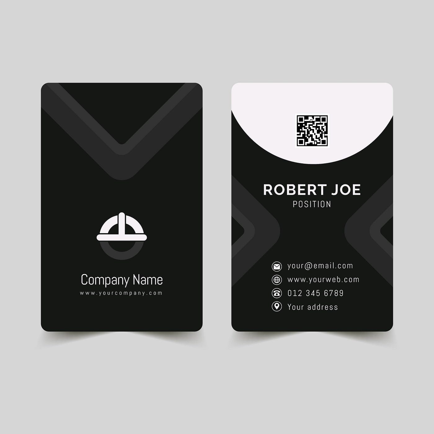 how to design a sleek ID card
