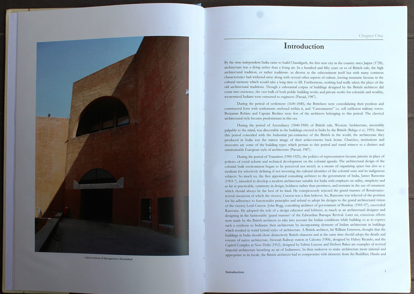 20th CENTURY INDIAN ARCHITECTURE: Genesis and Metamorphosis of