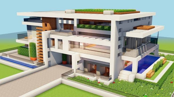 Modern minecraft house – customersservice.info