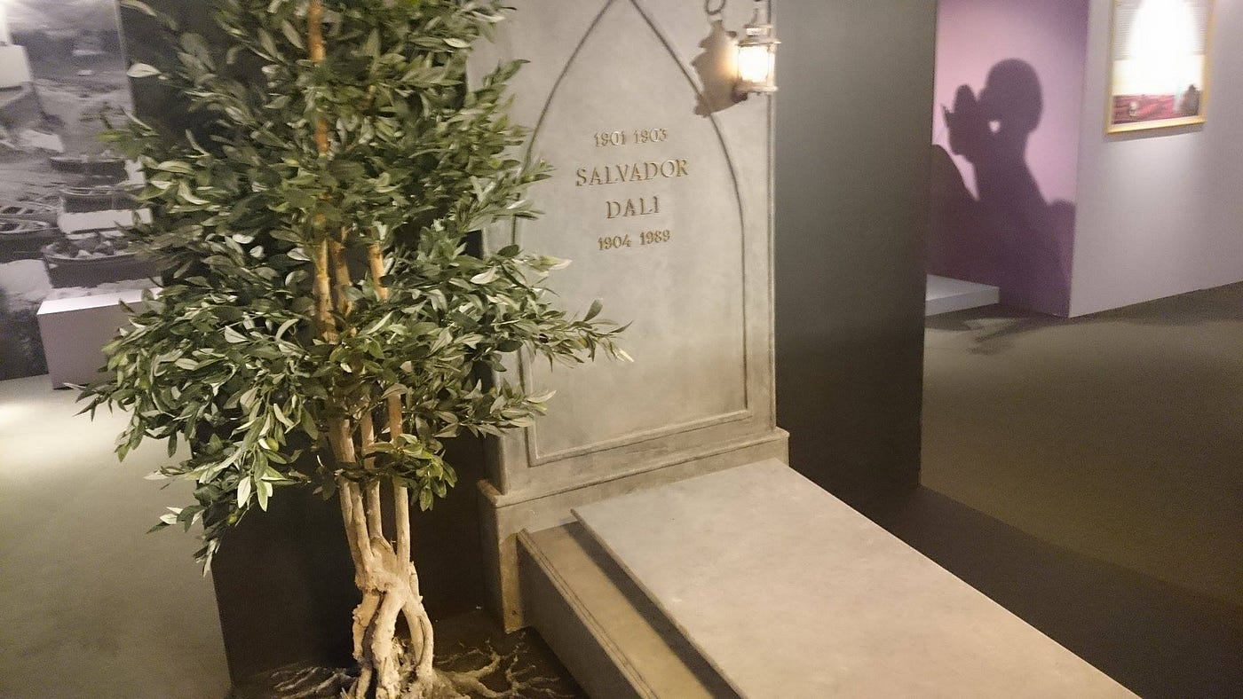 In het hoofd van Dalí