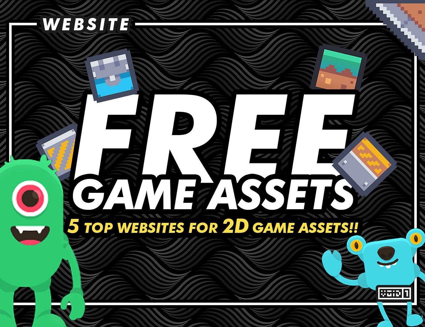 5 Top Website For Free Game Assets 2D: Part 1 [2023]