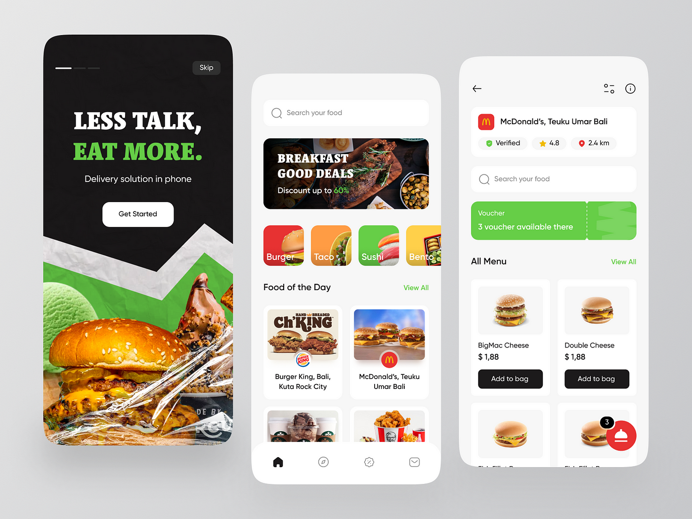 Restaurant Apps by Anastasia Golovko