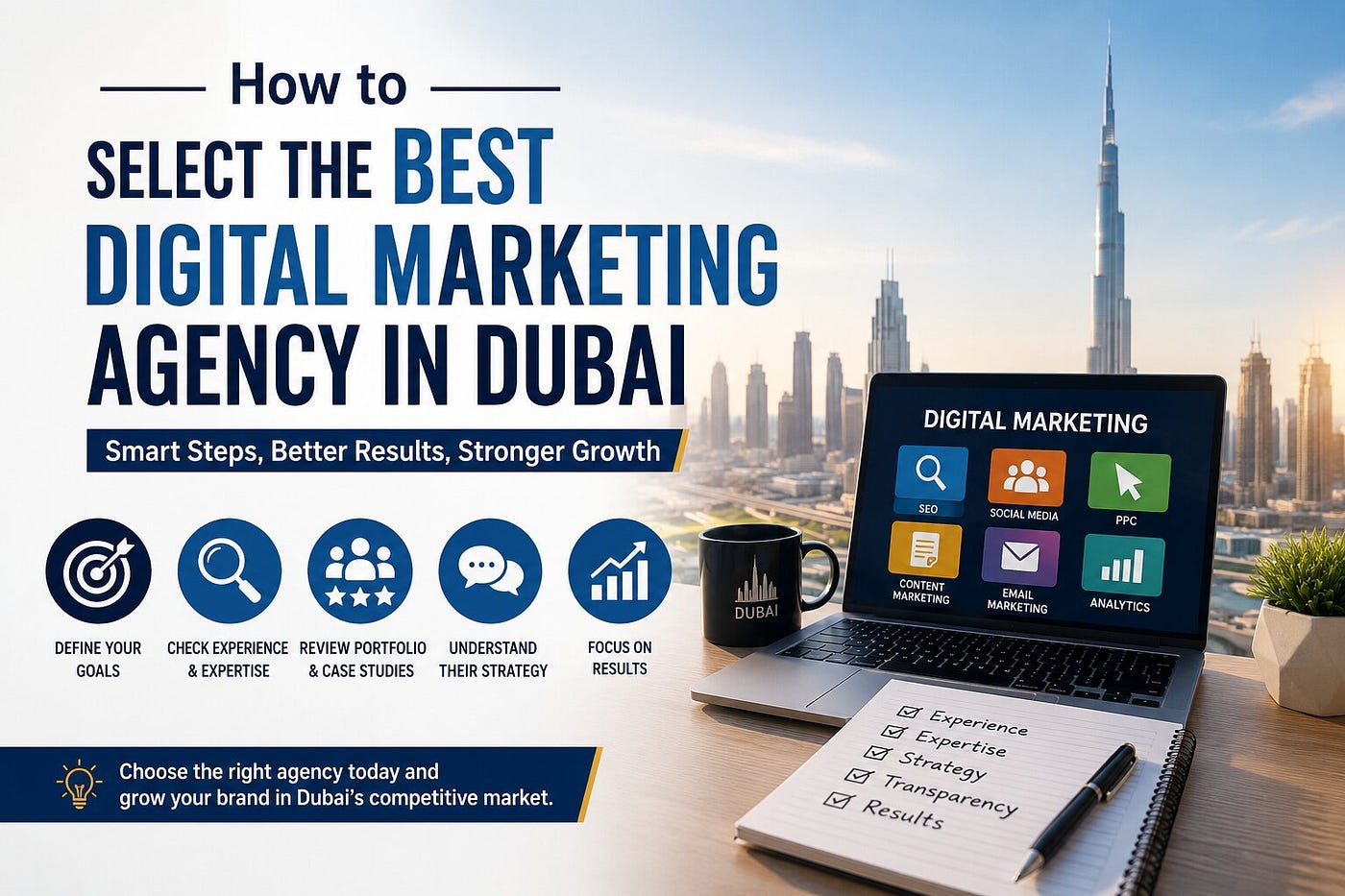 How to Select the Best Digital Marketing Agency in Dubai