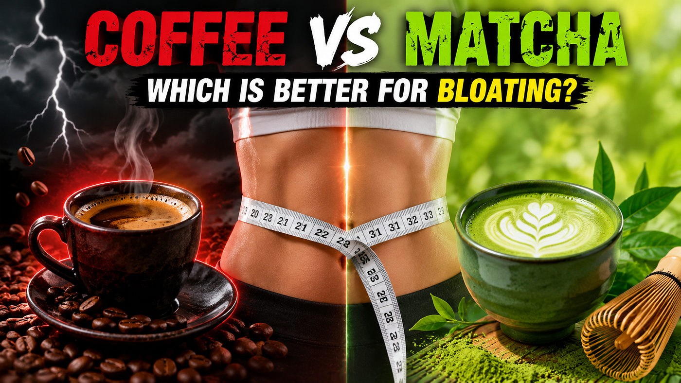 Matcha vs. Coffee vs. No Caffeine: The Real Hierarchy for Hormonal Bloating
