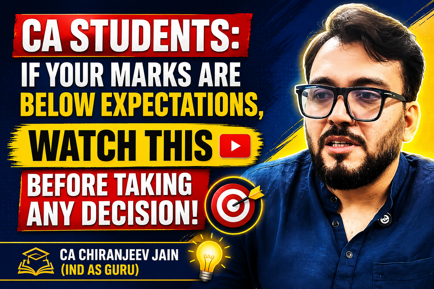 CA Students: If Your Marks Are Below Expectations, Watch This Before Taking Any Decision! #fail