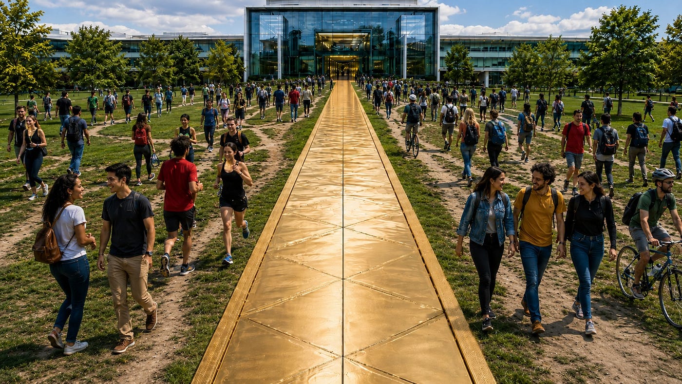 Your golden path is a lie unless the model changes, and you know it