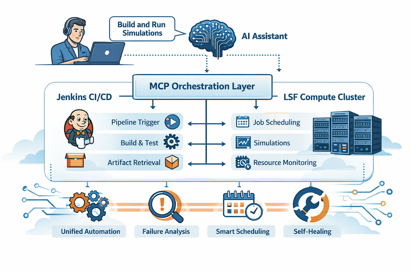 Building an AI-Driven CI/CD and Compute Automation Layer Using MCP