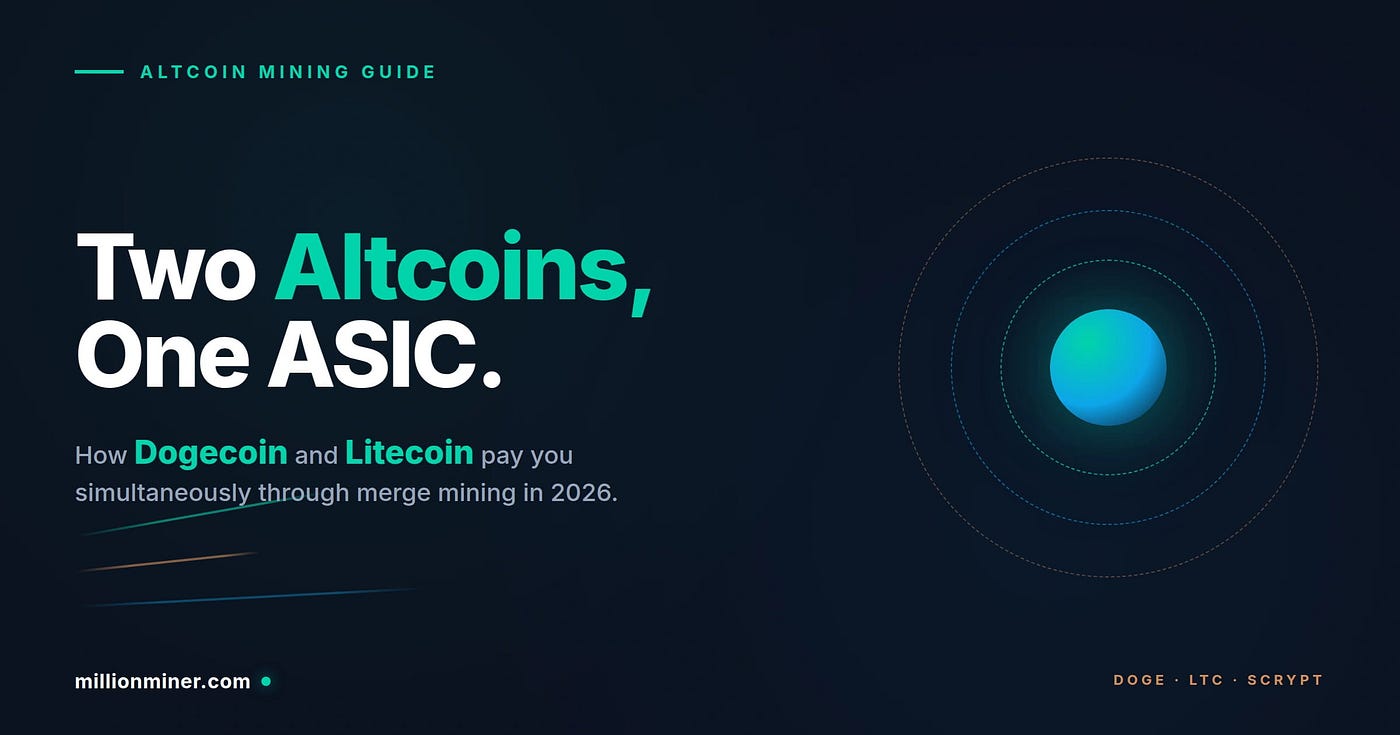 Mining Two Altcoins With One ASIC: How Dogecoin and Litecoin Pay You Simultaneously in 2026
