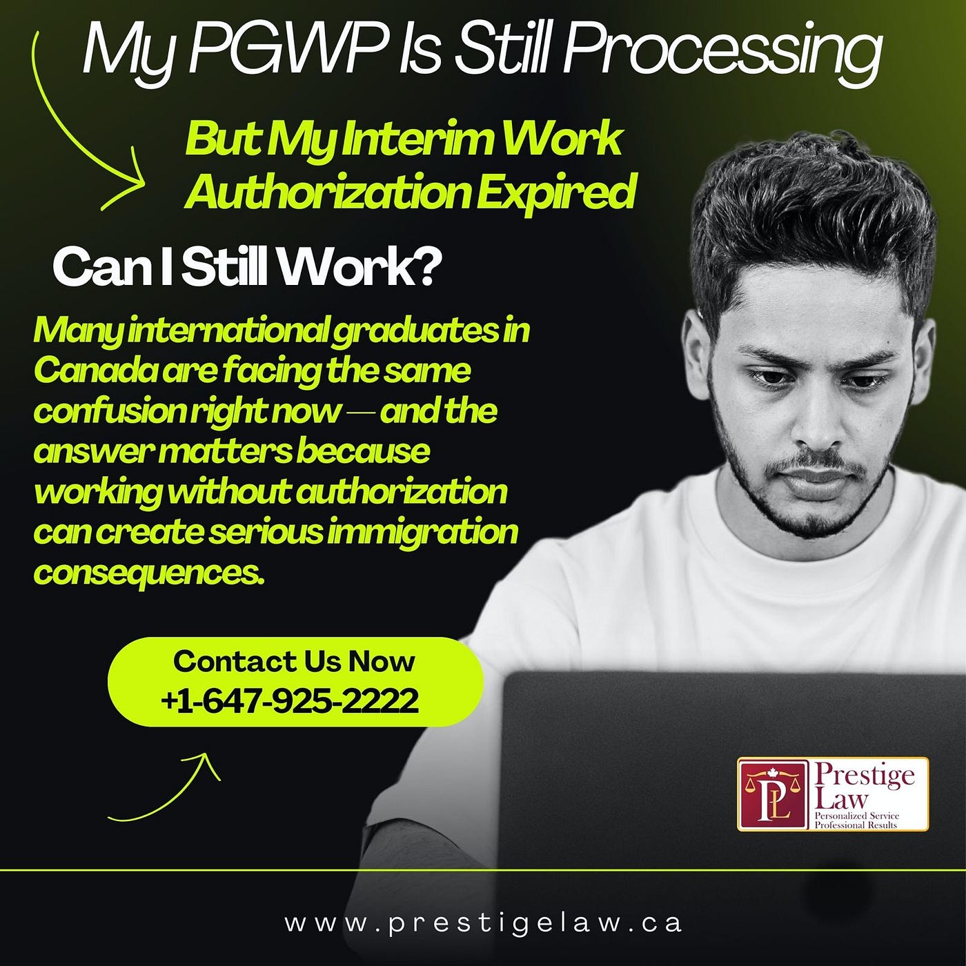 My PGWP Is Still Processing, but My Interim Work Authorization Has Expired — Can I Still Work in…