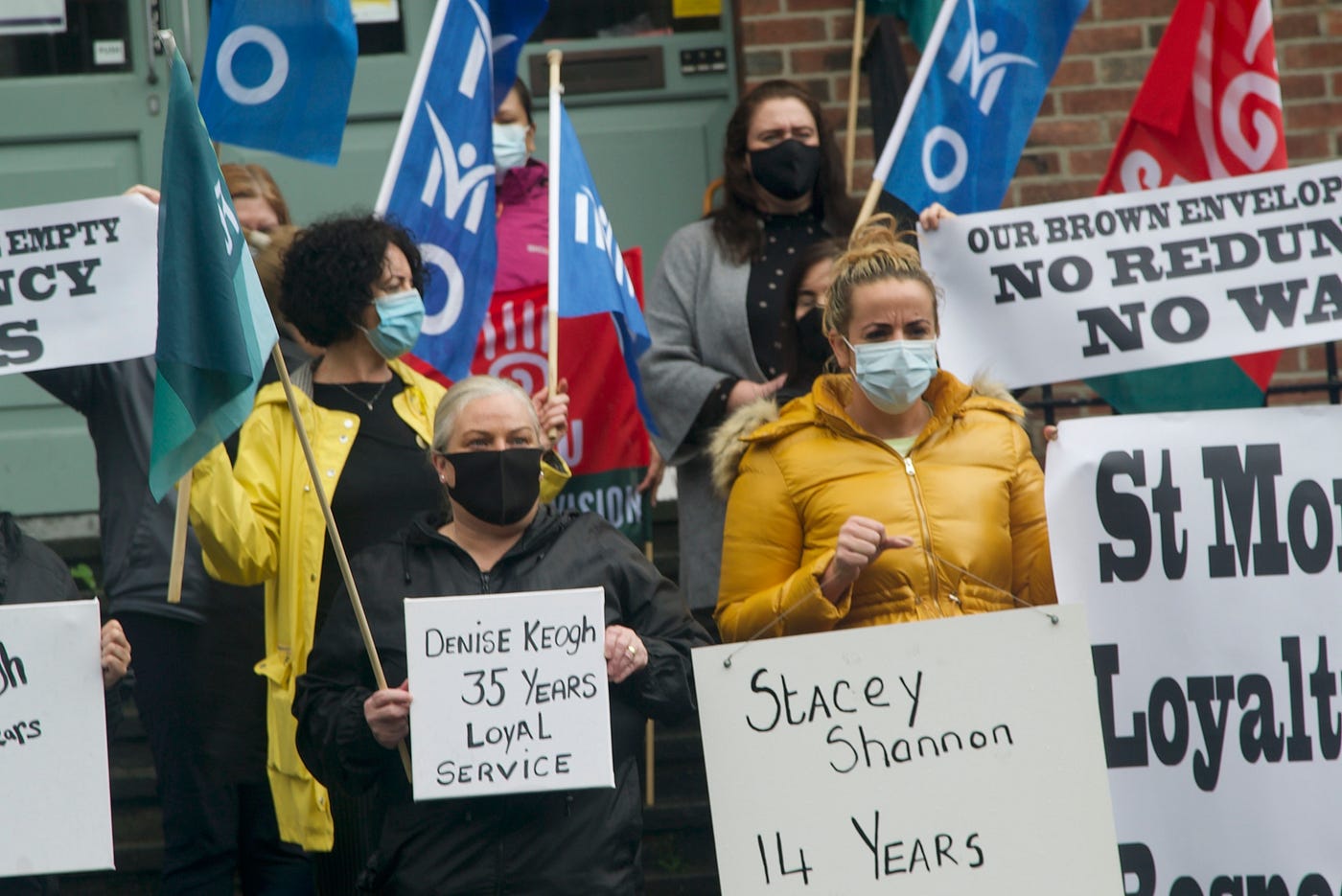 #PayUpSisters: frontline health staff protest for fair redundancies