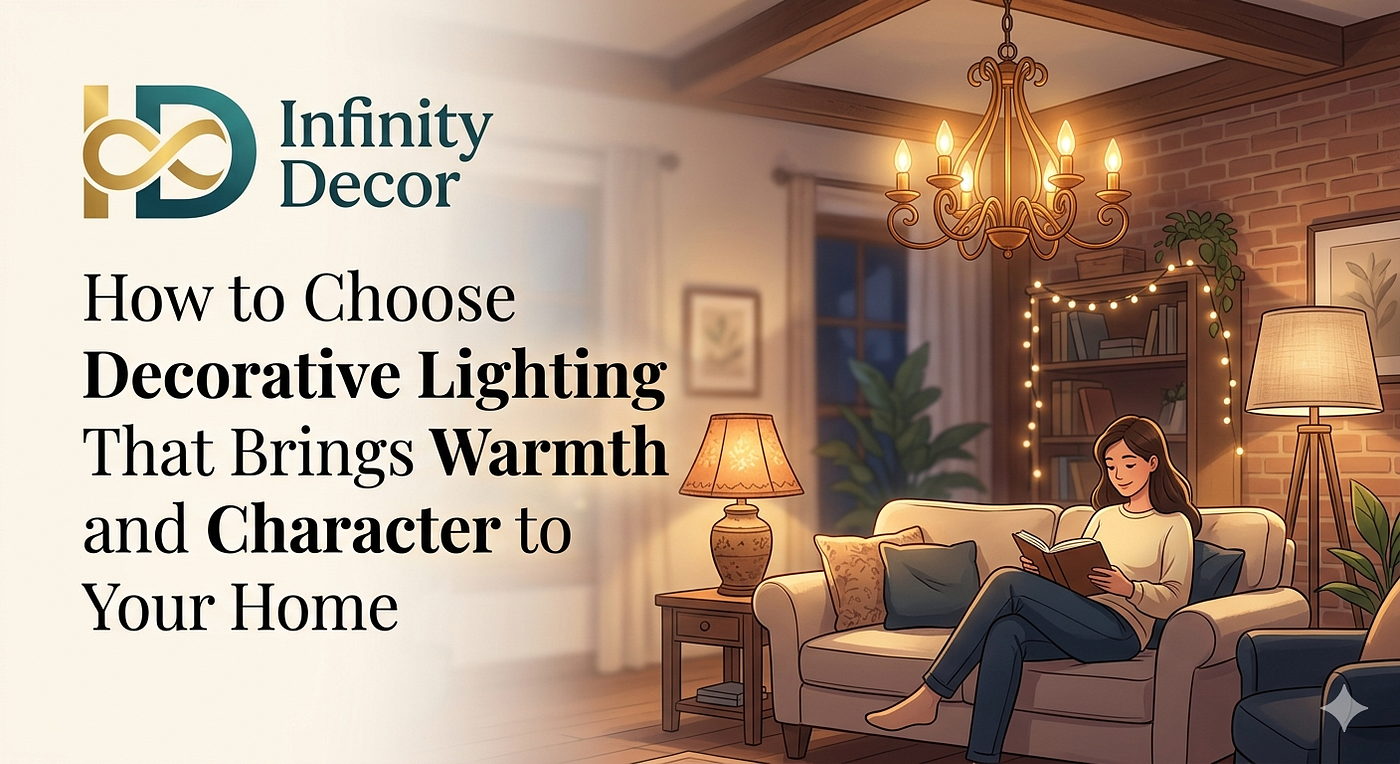 How to Choose Decorative Lighting That Brings Warmth and Character to Your Home