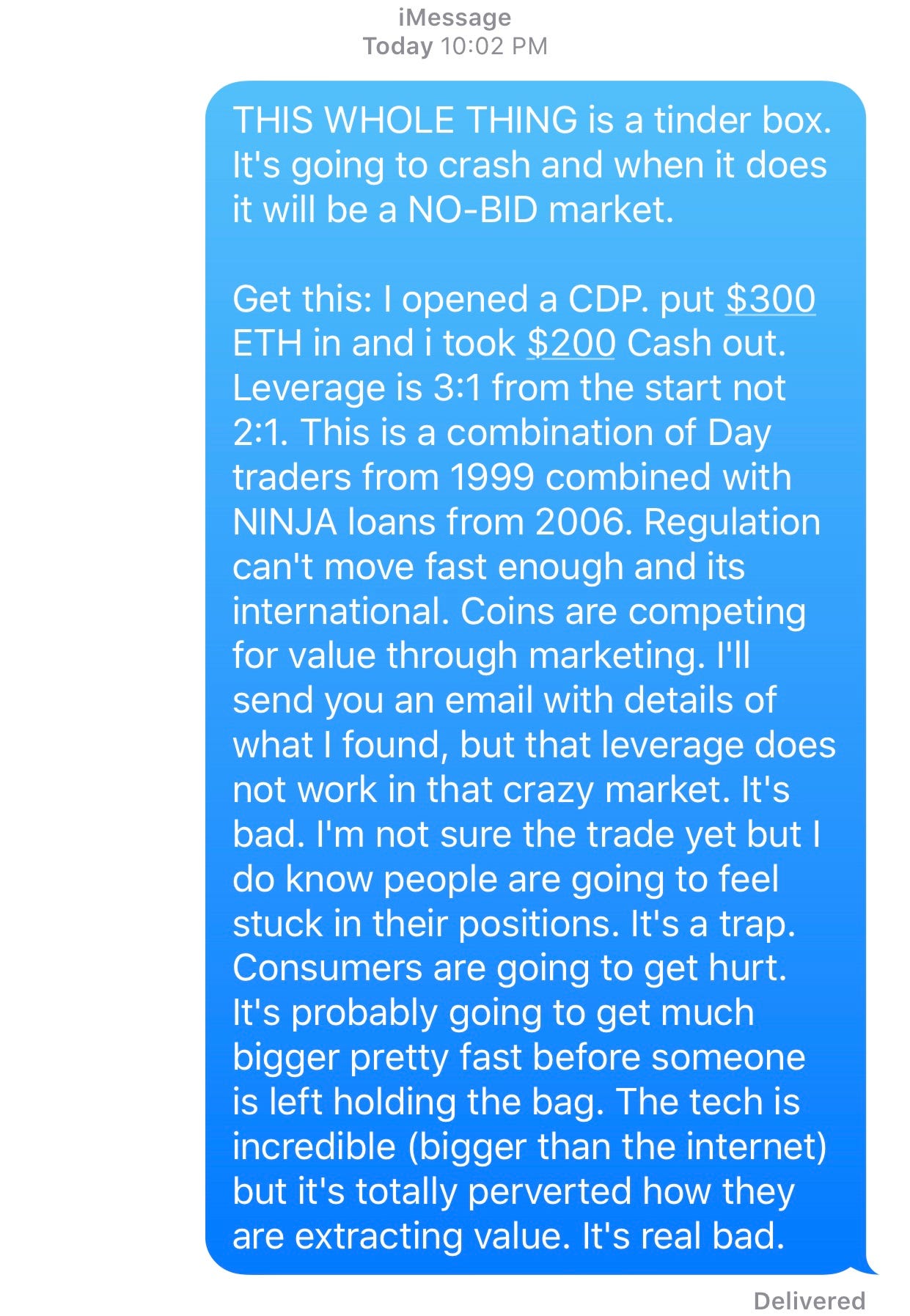 Crypto Is The Heroin, Leverage Is The Needle | by Scott Hoyt | Medium