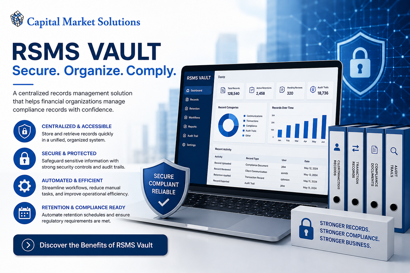 RSMS Vault: A Smarter Approach to Compliance Record Management