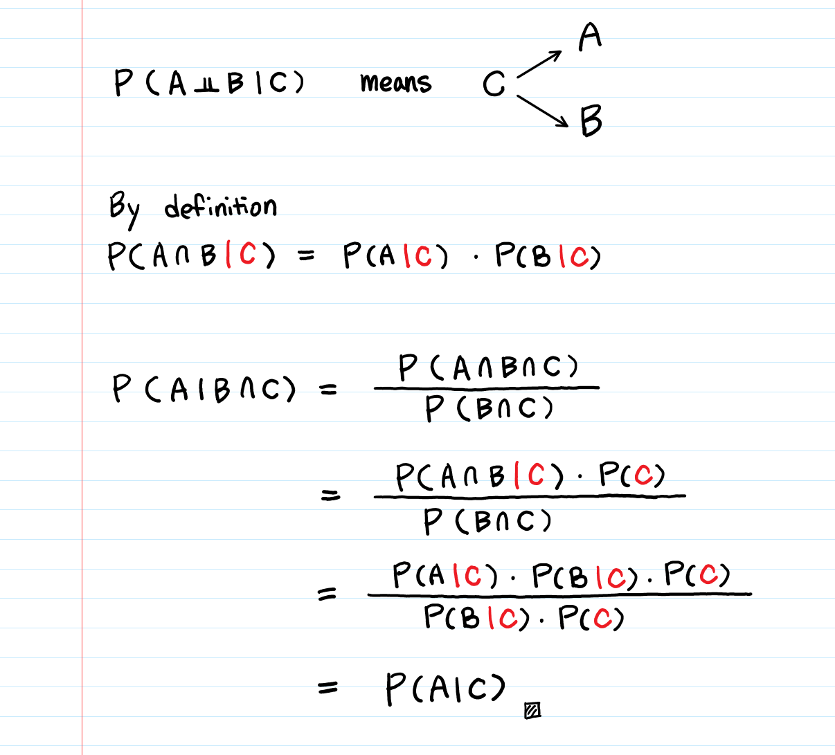 Conditional Independence — Intuition, Derivation, and Examples | Towards  Data Science