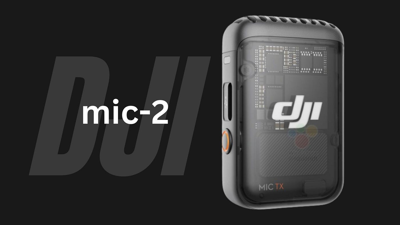 DJI Mic 2: Detailed Specs And Photos Leaked Ahead Of Launch