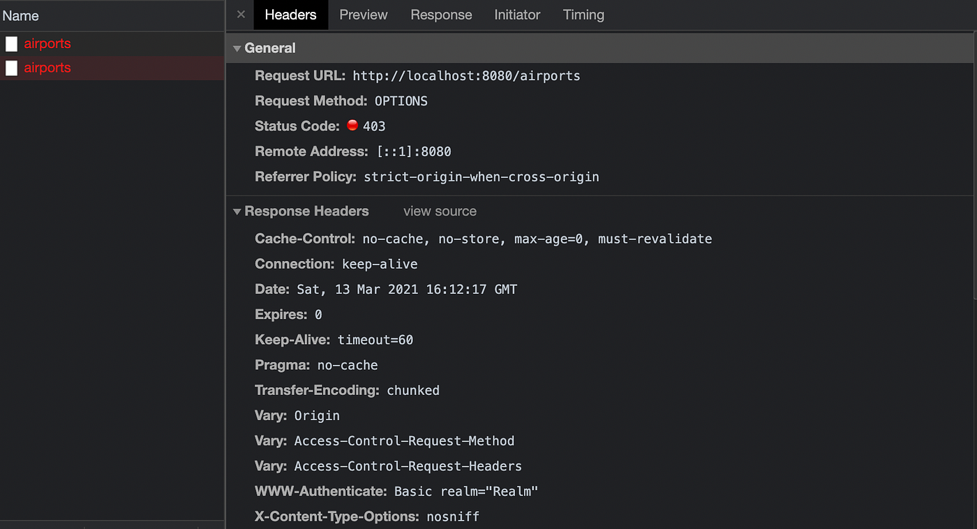 What the CORS” ft Spring Boot & Spring Security | by Rajendra Prasad Padma  | Medium