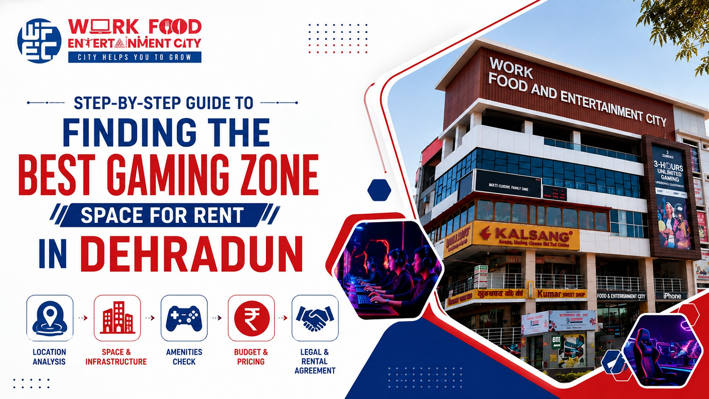 Gaming Zone Space for Rent in Dehradun: 2026 Guide