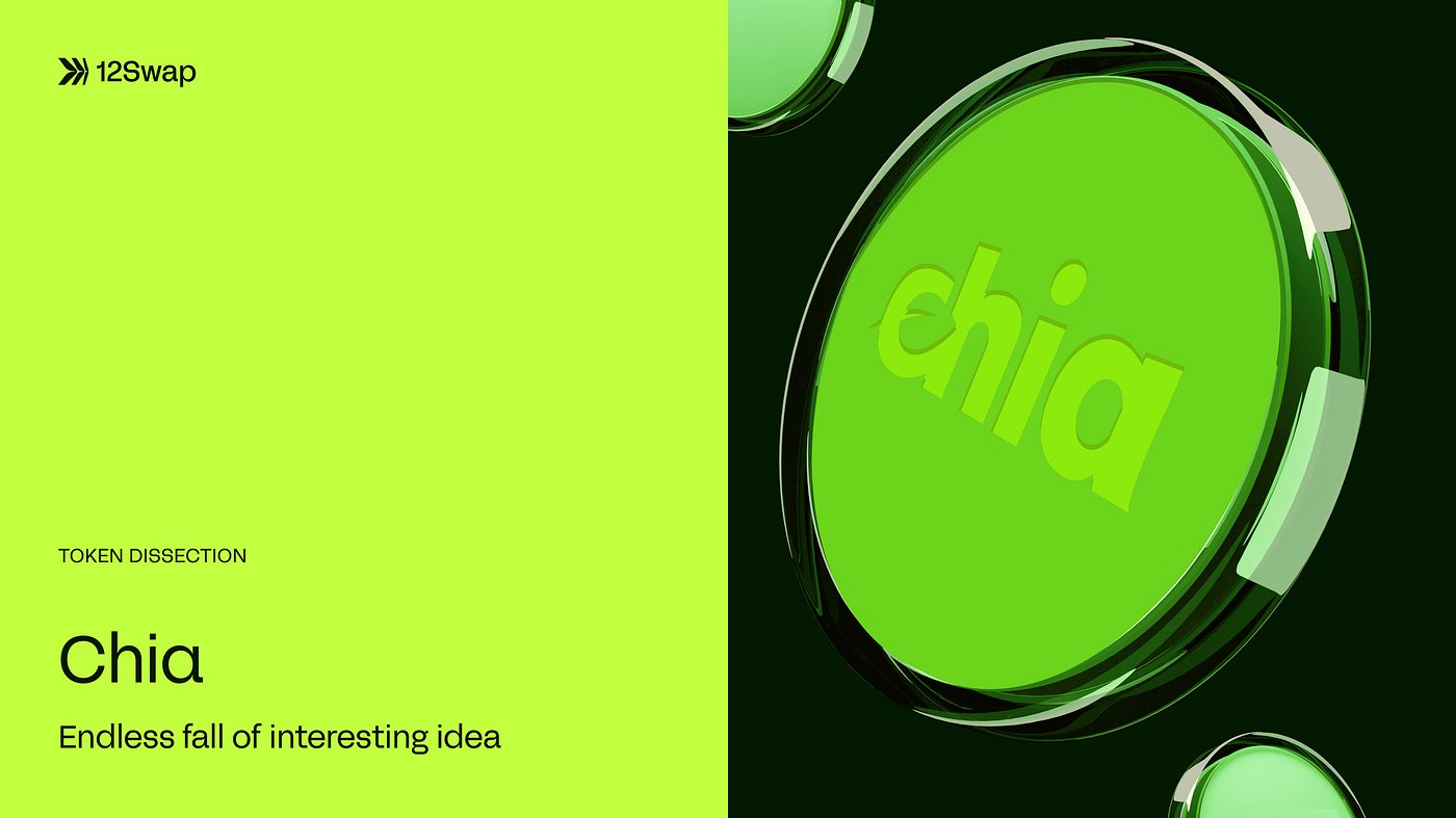 Token dissection. Chia. Endless fall of interesting idea | by 12Swap |  Medium