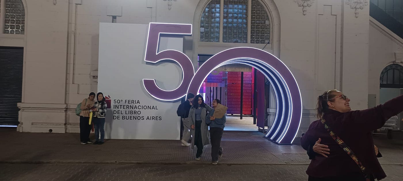 Feria del libro en Buenos Aires